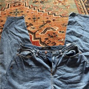 Judy Blue Straight Leg Jeans Blue Classic Denim